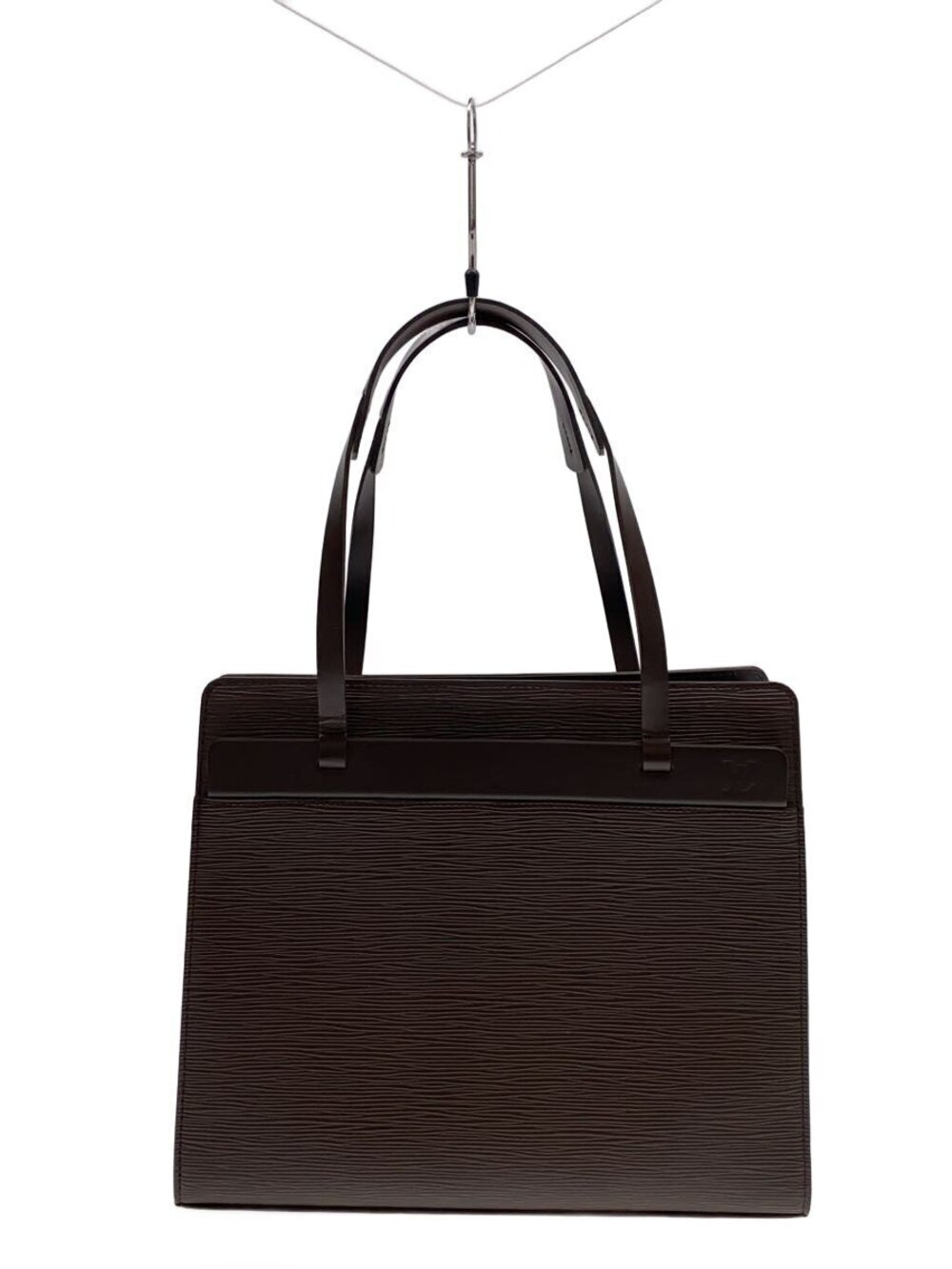 LOUIS VUITTON Croisette Epi Leather Brown